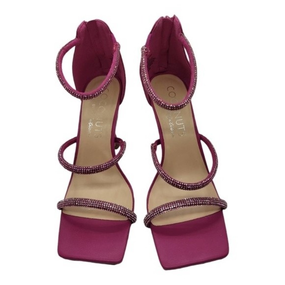 Pink Rhinestone Heels - Picture 3 of 8